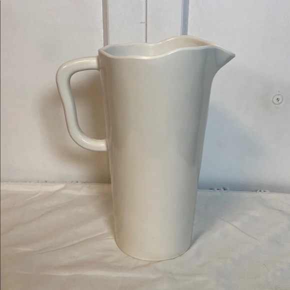 Rae Dunn White Drink Pitcher - Picture 2 of 4
